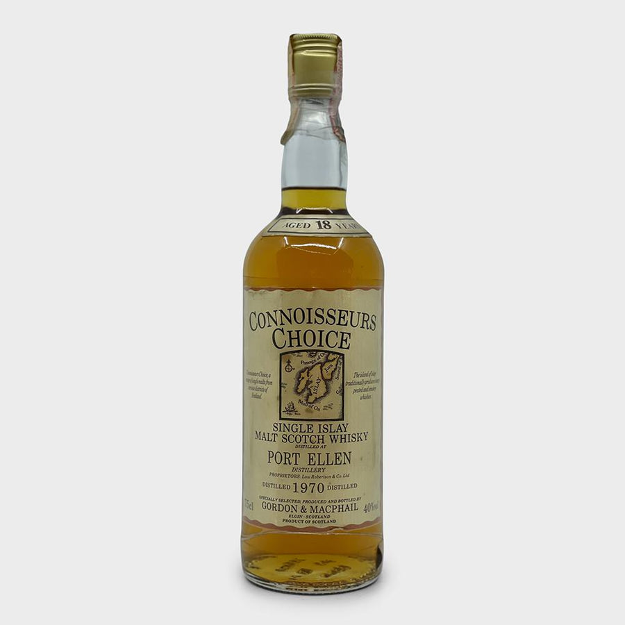 PORT ELLEN 1970 15 Y.O G&M Connoisseurs Choice / White Map Label