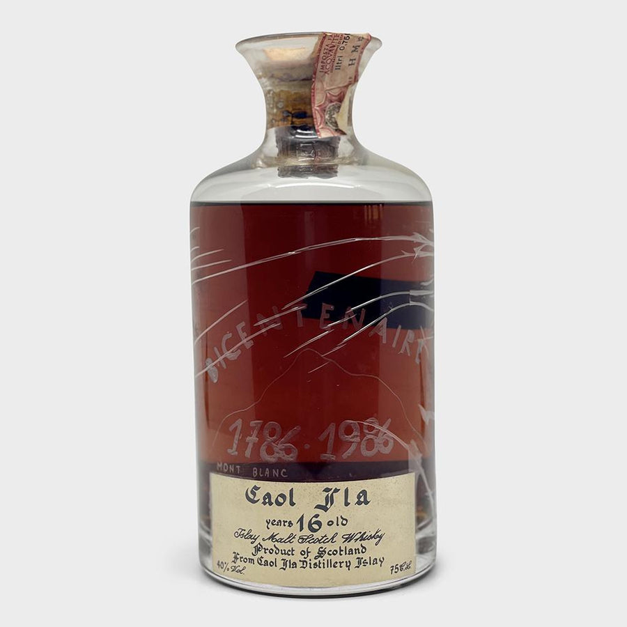 CAOL ILA 1969 16 Y.O SEST. Bicentenary 1786-1986 / Crystal Decanter