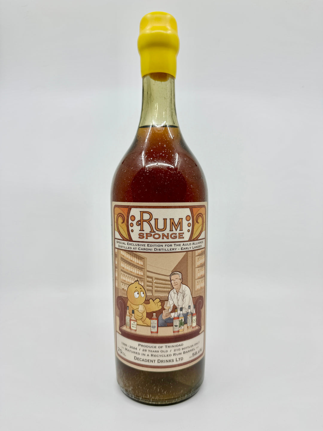 CARONI 1998 26 Y.O Rum Sponge & The Auld Alliance