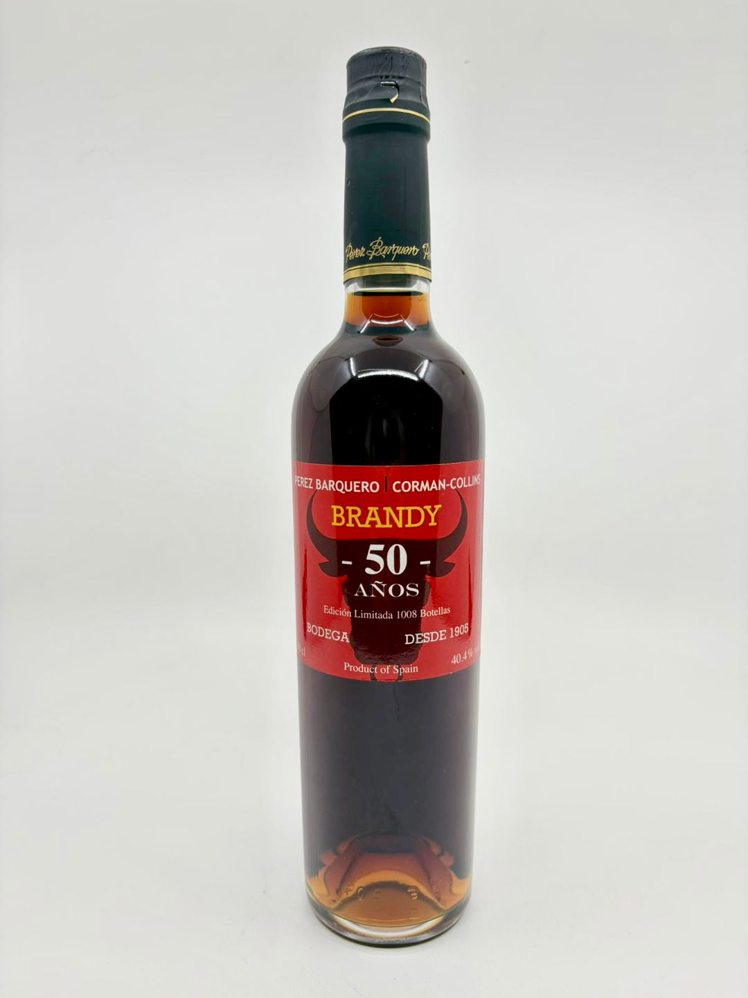BRANDY OF JEREZ 50 Y.O Corman Collins