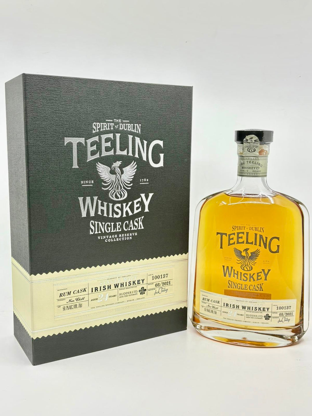 TEELING 1997 24 Y.O RUDDER  Cask no 100137