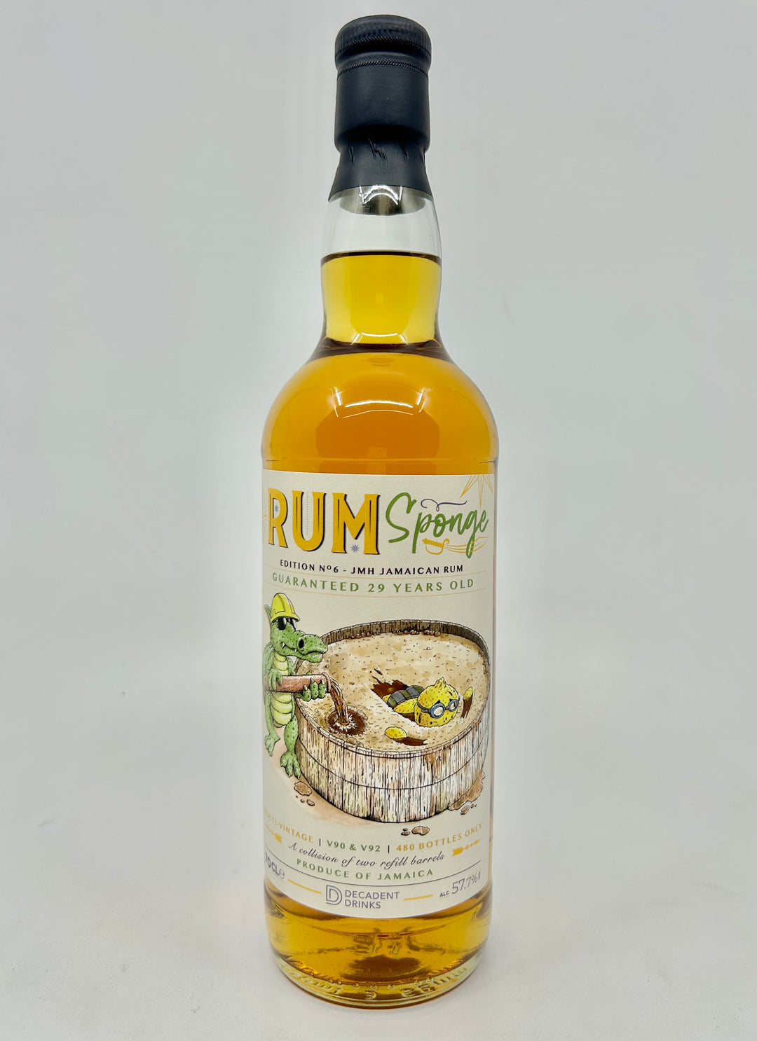 Hampden 1990-92 29 Y.O W.S Rum Sponge No6