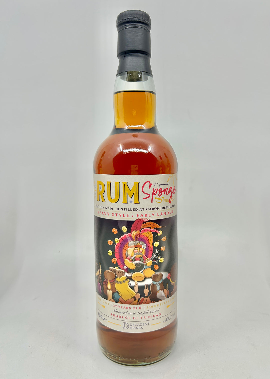 CARONI 1998 22 Y.O W.S Rum Sponge No10