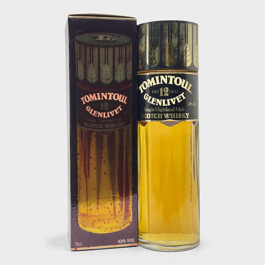 TOMINTOUL 12 Y.O OB Perfume Bottle Shape / Bottled in 1980's