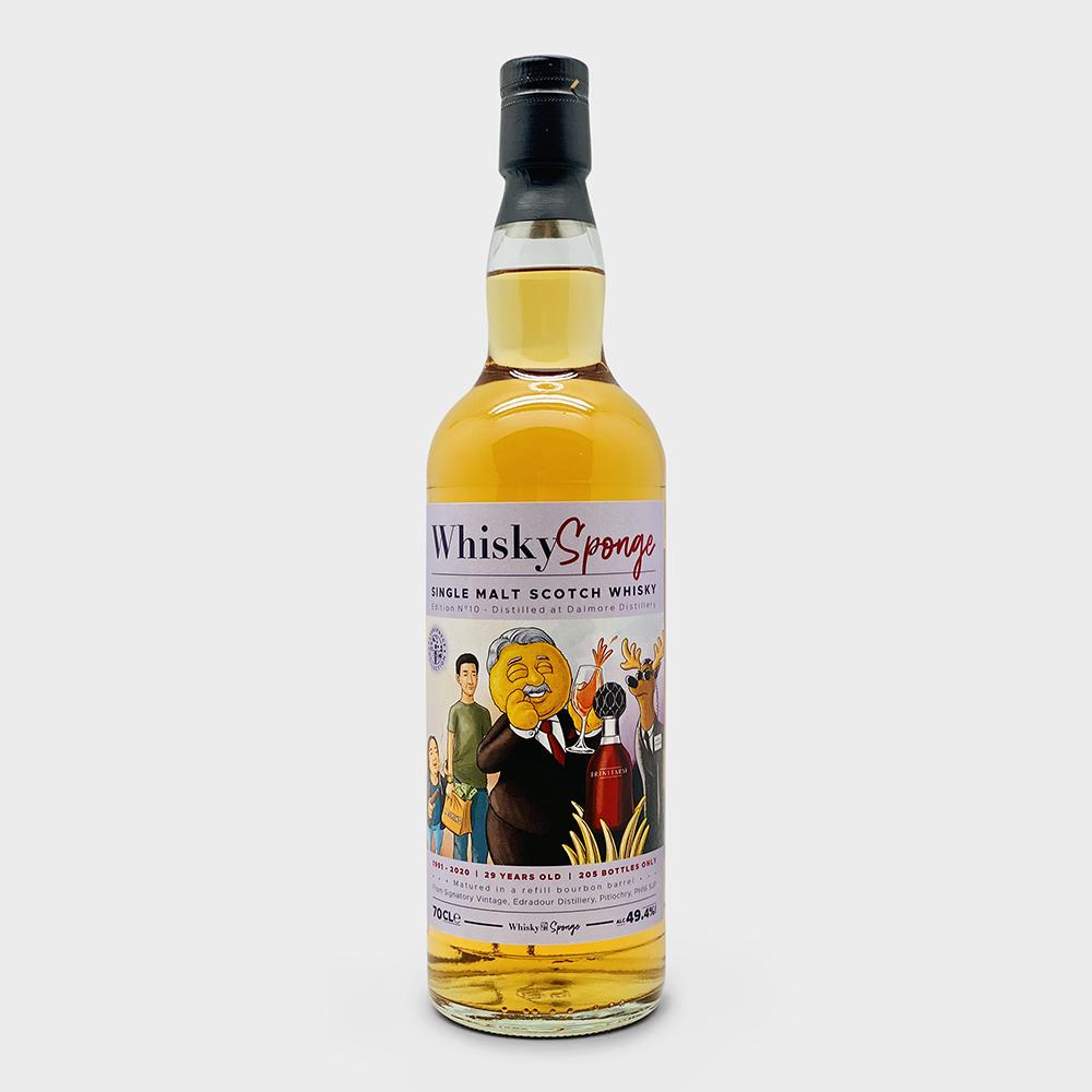 DALMORE 1991 29 Y.O W.S Whisky Sponge single cask - No10