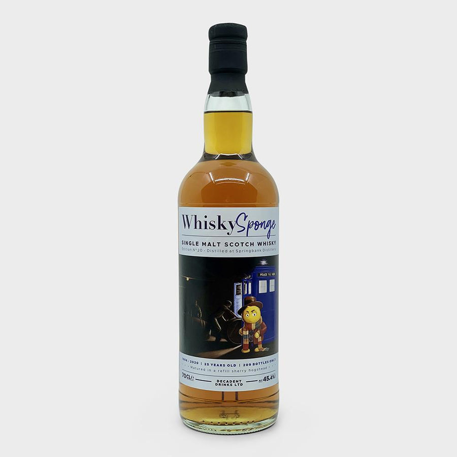 SPRINGBANK 1994 25 Y.O W.S Whisky Sponge single cask - No20