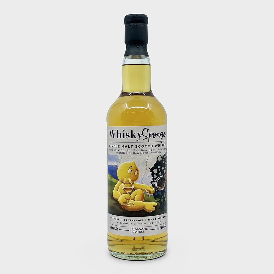 BEN NEVIS 1996 W.S Whisky Sponge single cask - No22A