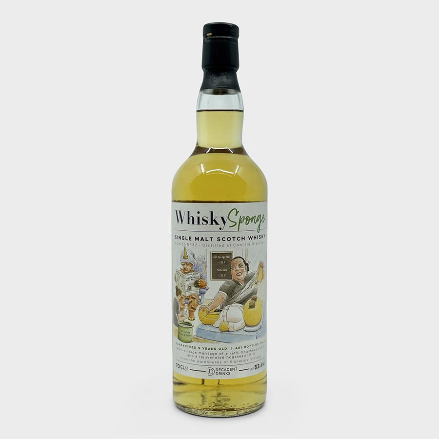 CAOL ILA Whisky Sponge single cask - No32 1997 9 Y.O W.S