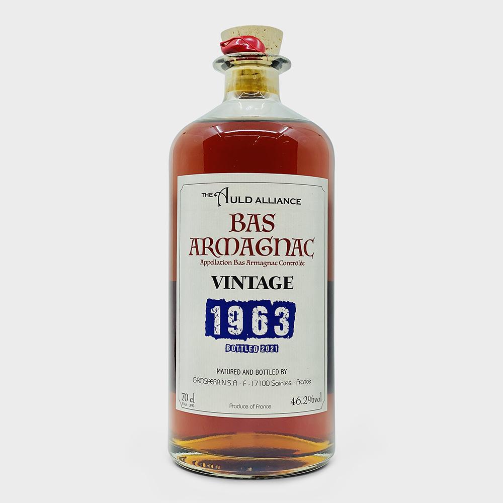 BAS ARMAGNAC 1963 Bottled in 2021 TAA for The Auld Alliance
