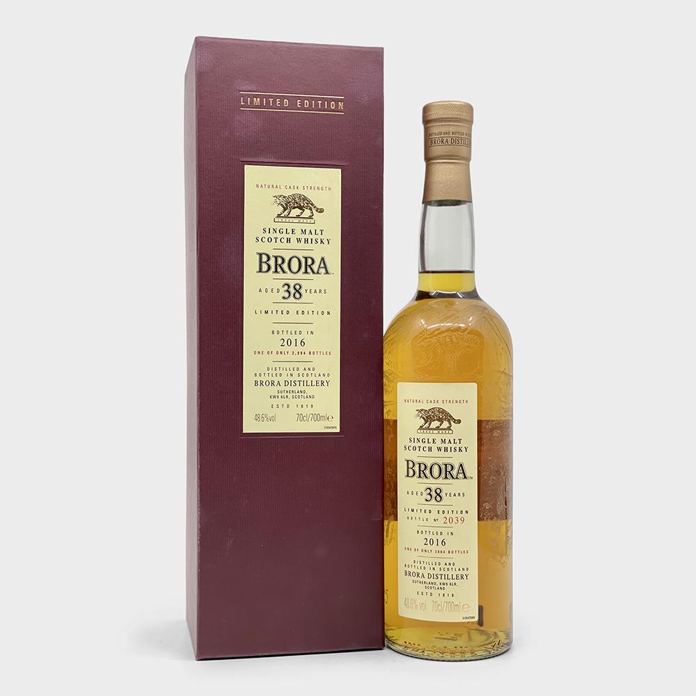 BRORA 38 Y.O OB 2016 RELEASE - 24 Engraved bottles only